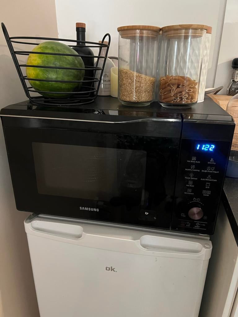 Samsung MC32K7055CK/EN combimagnetron, Ophalen, Combimagnetron, Grill, Zo goed als nieuw