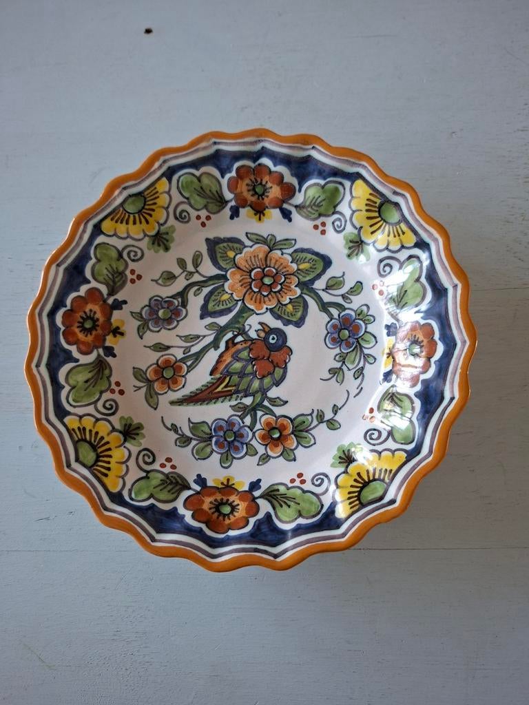 Mooi gaaf bord uit Workum, Antiek en Kunst, Antiek | Wandborden en Tegels, Ophalen of Verzenden