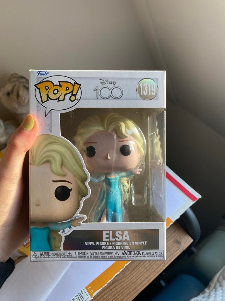 Funko Pop! Disney Elsa #1319 - Frozen 100th Anniversary, Verzamelen, Poppetjes en Figuurtjes, Ophalen of Verzenden, Nieuw
