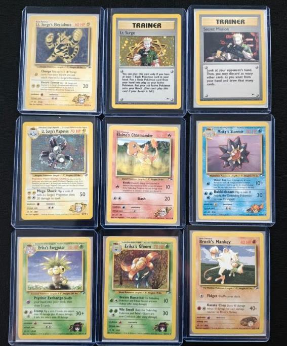 Pokemon Kaarten : Gym Heroes ( Met Holo's ), Ophalen of Verzenden, Nieuw, Meerdere kaarten