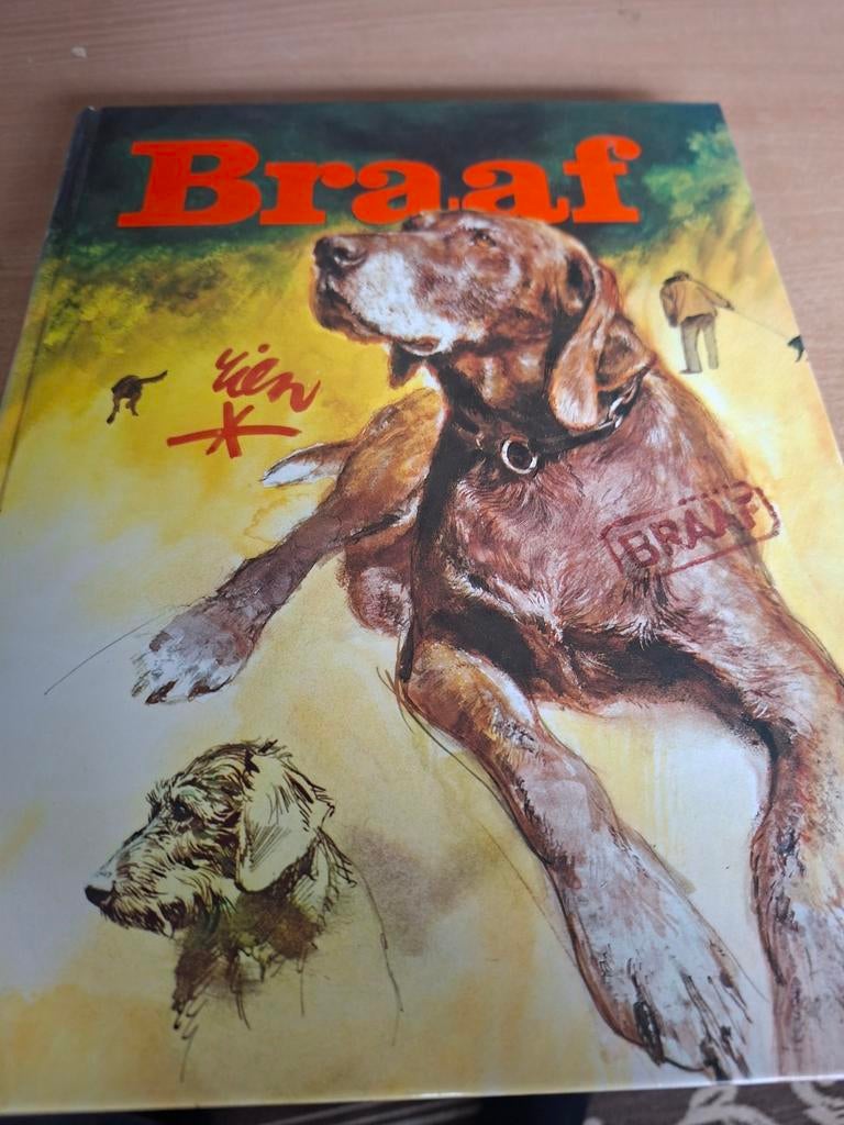 Rien Poortvliet - Braaf: Het boek over honden, Ophalen of Verzenden, Zo goed als nieuw, Honden, Rien Poortvliet