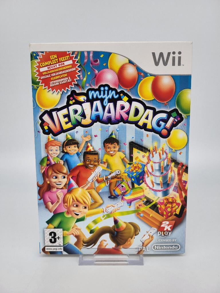 Mijn Verjaardag (It's My Birthday) Nintendo Wii Big Box PAL, Spelcomputers en Games, Games | Nintendo Wii, Gebruikt, Overige genres