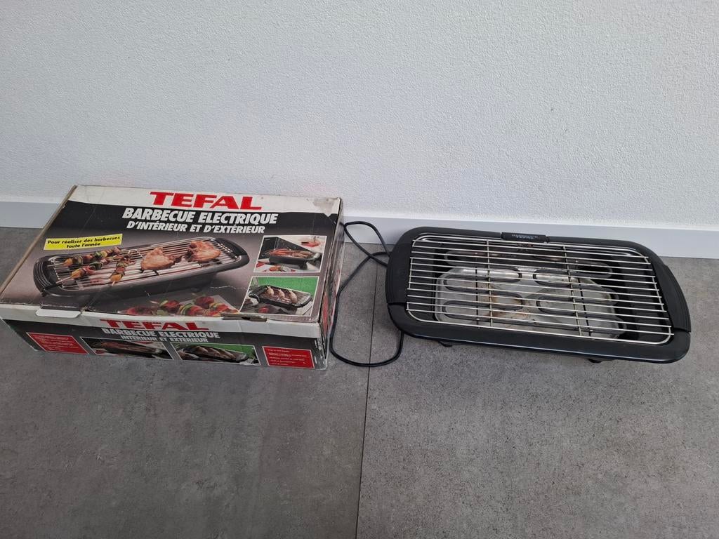Tefal Barbecue Electrique - Elektrische BBQ Tafelmodel, Ophalen of Verzenden, Gebruikt, Tefal