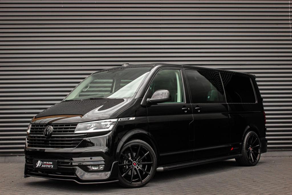 Volkswagen TRANSPORTER 2.0 TDI L2H1 150PK BULLI DC DUBBEL CA, Auto's, 4 cilinders, 150 pk, Volkswagen, Zwart