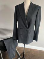 Geruit double breasted wollen pak 39/40, Ophalen of Verzenden, Zo goed als nieuw, Maat 38/40 (M), Groen