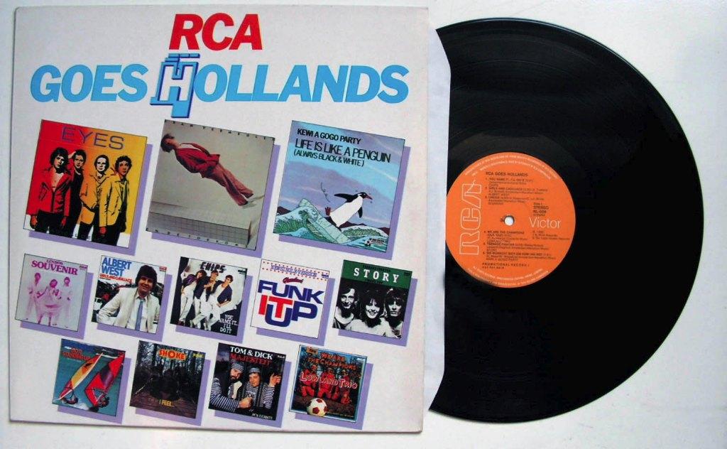 PROMO LP RCA Goes Hollands diverse Nederlandse artiesten, 1980 - 1989, Ophalen of Verzenden, Zo goed als nieuw, Inclusief binnenhoes