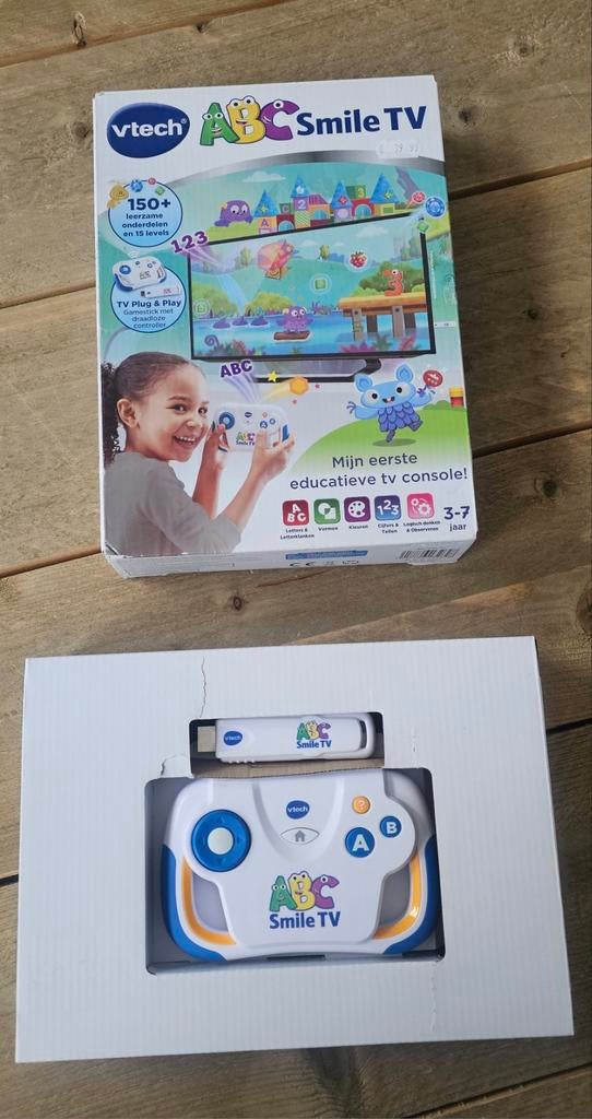 Vtech ABC Smile TV - Educatieve TV Console voor Kinderen, Kinderen en Baby's, Speelgoed | Vtech, Ophalen of Verzenden, Zo goed als nieuw