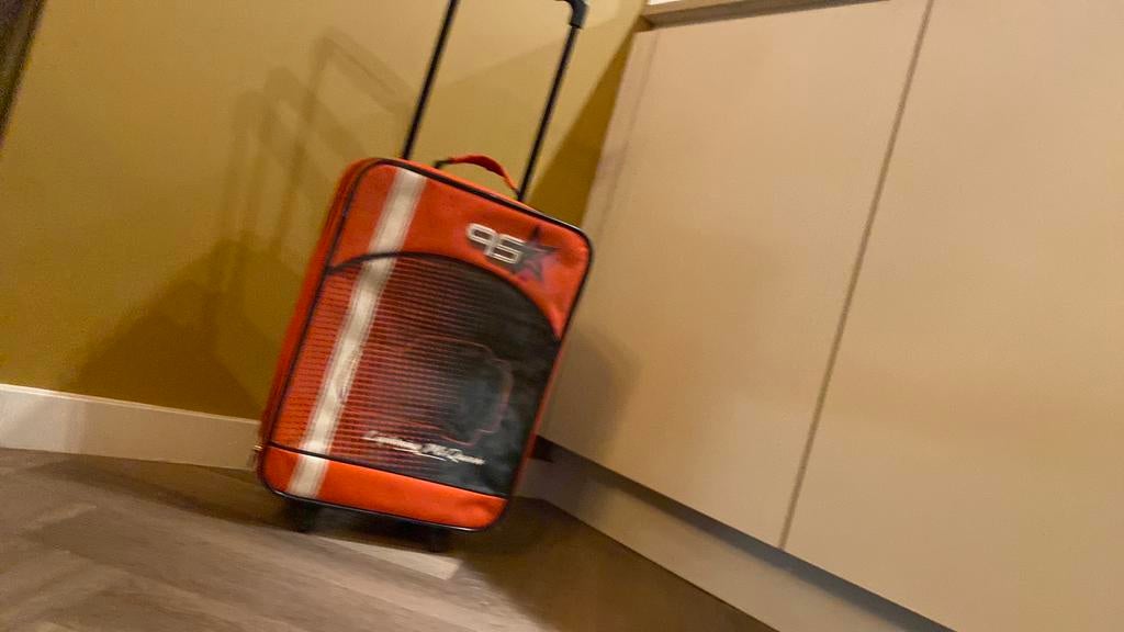 Koffer plus tas, Sieraden, Tassen en Uiterlijk, Koffers, Ophalen of Verzenden, Zo goed als nieuw, Hard kunststof