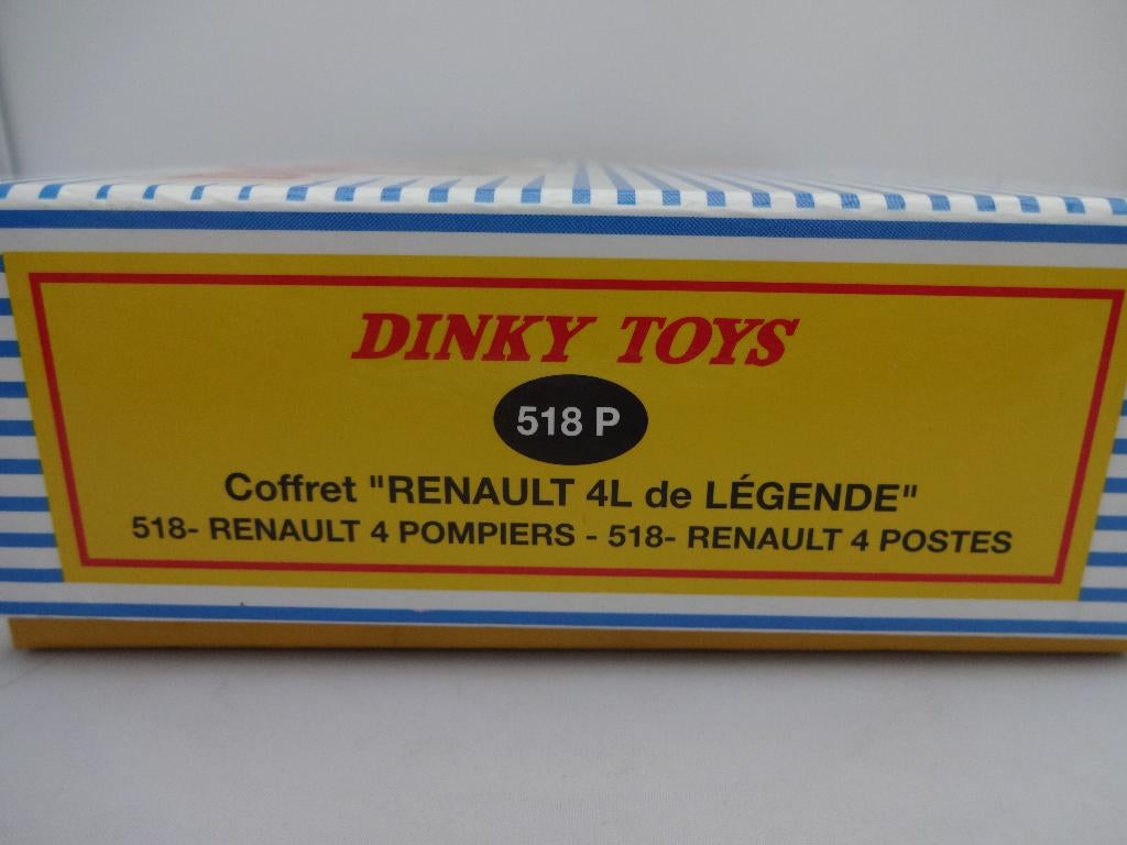 DINKY TOYS RENAULT 4L D'ORIGINE N°518 MADE IN FRANCE MECCANO