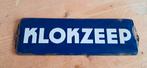 Oud emaille bordje klokzeep, Ophalen of Verzenden, Gebruikt, Reclamebord