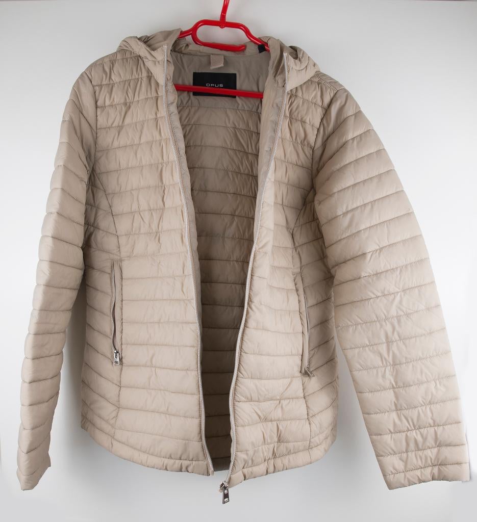 jas opus, Maat 38/40 (M), Beige, Ophalen of Verzenden, Zo goed als nieuw