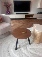 Leuk rond tafeltje te koop, Huis en Inrichting, Kasten | Televisiemeubels, Ophalen, 50 tot 100 cm, Zo goed als nieuw, Minder dan 100 cm