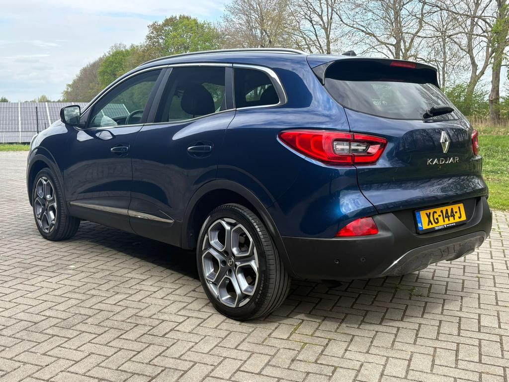 Renault Kadjar TCE AUTOMAAT/LEER/1E EIGENAAR/LUXE, Auto's, Voorwielaandrijving, Kadjar, 4 cilinders, Parkeersensor