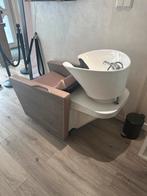 Kapper stoel, Gebruikt, Overige kleuren, Drie, Leer