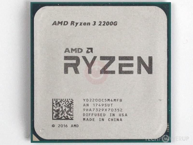 AMD Ryzen 3 2200G processor, Computers en Software, Processors, Ophalen of Verzenden, 3 tot 4 Ghz