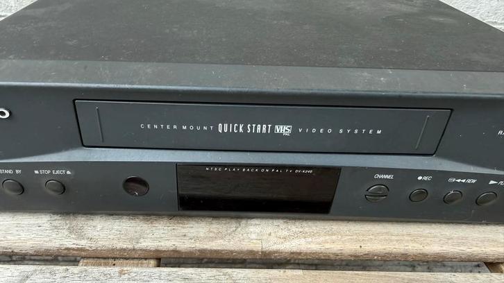 Daewoo VHS Video Systeem - Quick Start - DV-K240, Audio, Tv en Foto, Videospelers, Gebruikt, VHS-speler of -recorder, Ophalen