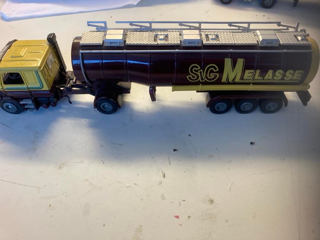 Model vrachtwagen met SVG Melasse tankoplegger, Hobby en Vrije tijd, Overige merken, Gebruikt, 1:32 tot 1:50, Ophalen of Verzenden
