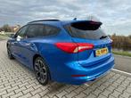 Ford Focus Wagon 1.5 EcoBoost ST Line Business, B&O, Camera,, Gebruikt, Blauw, Leder en Stof, Origineel Nederlands