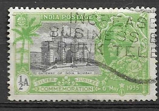 INDIA 1935, Ophalen of Verzenden, Gestempeld, Zuid-Azië