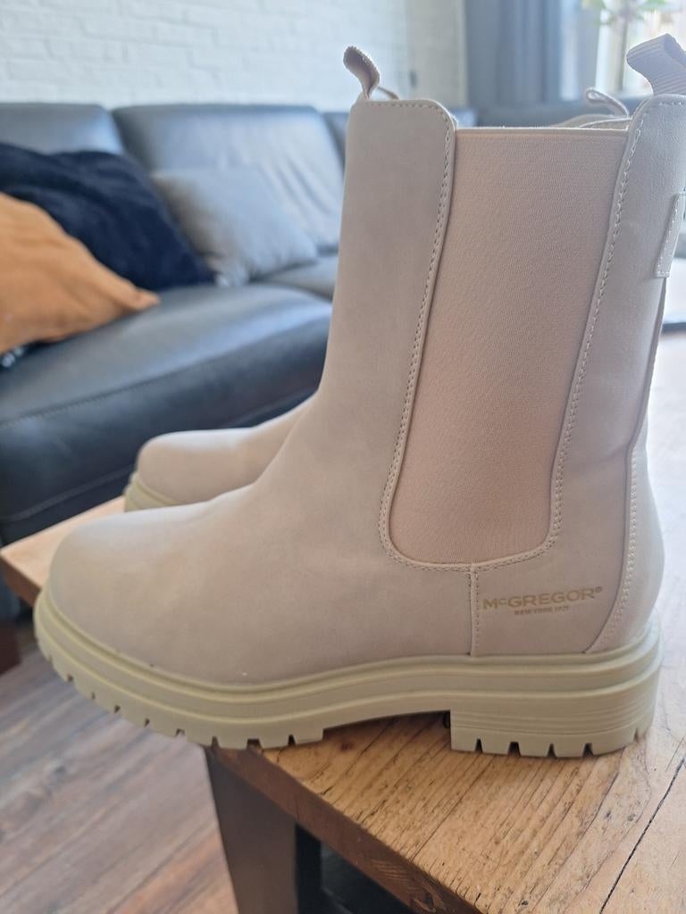 McGregor laarzen maat 41, Beige, Nieuw, Ophalen of Verzenden, Hoge laarzen