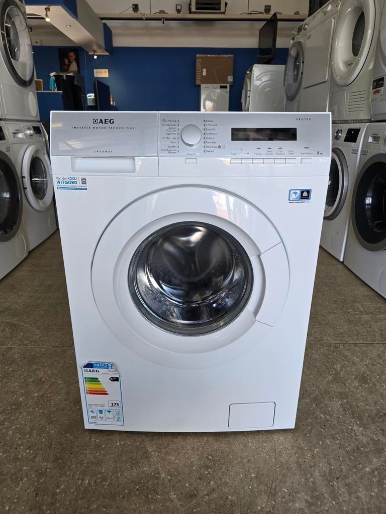 AEG Protex wasmachine | 8 kilo | A+++ | Gratis thuis 🚚✅️, Jirnsum, 1200 tot 1600 toeren, 8 tot 10 kg, Zo goed als nieuw