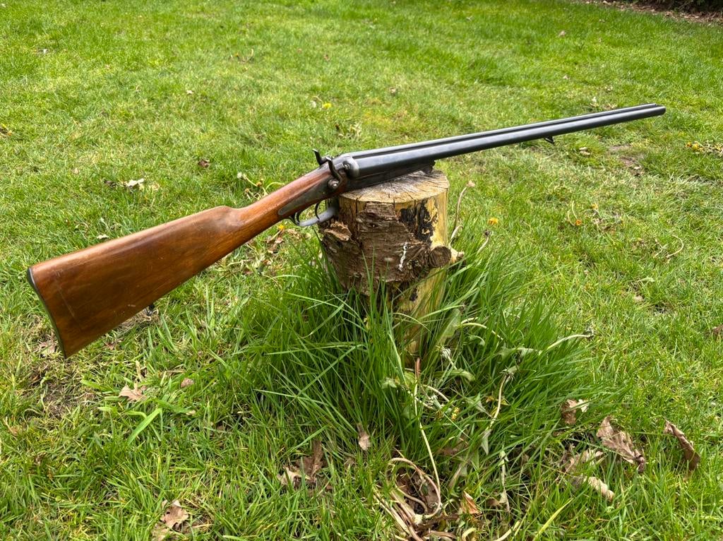 Antiek husqvarna kaliber 16 jachtgeweer geweer erg mooi!, Antiek en Kunst, Antiek | Overige Antiek, Ophalen of Verzenden