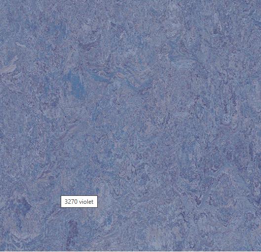 Coupon Marmoleum Violet Real 3270  245x200 cm, Ophalen, Overige kleuren, Marmoleum, Nieuw