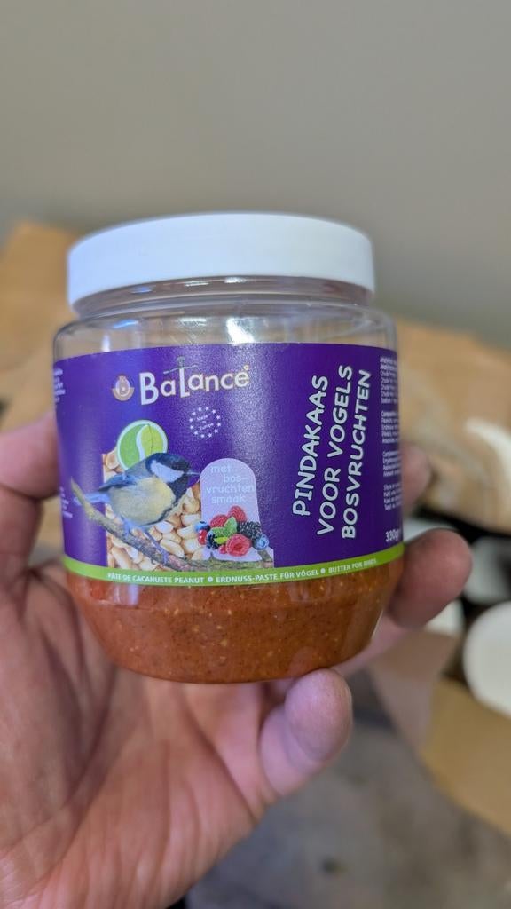 33 potten vogelpindakaas - vogelvoer - tuinvogels, Meerdere dieren