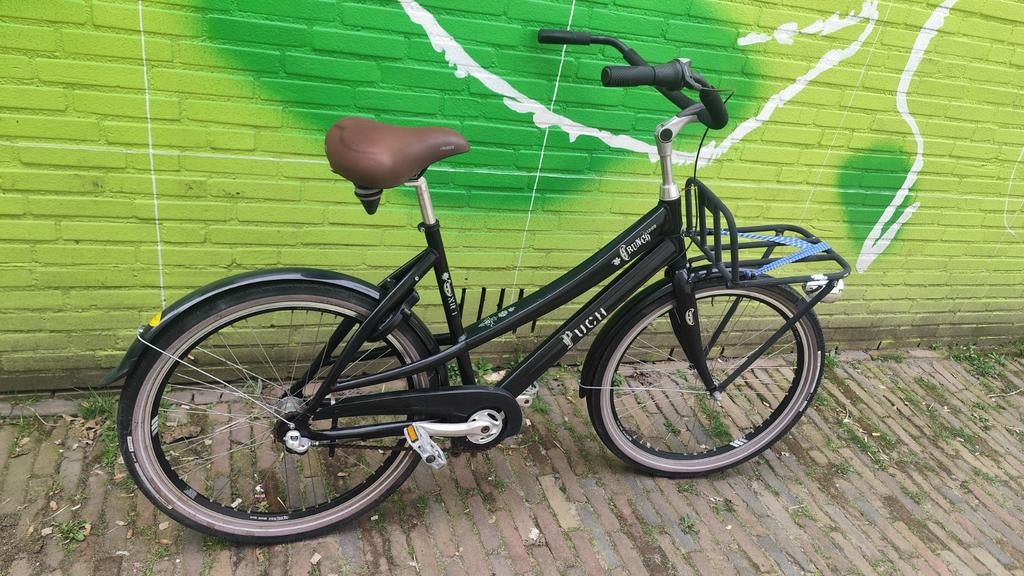 Puch Crunch damesfiets fiets, Fietsen en Brommers, Terugtraprem, Gebruikt, 47 tot 50 cm, Versnellingen
