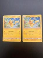2x Pikachu Pokémon kaart 19/68, Hobby en Vrije tijd, Verzamelkaartspellen | Pokémon, Ophalen of Verzenden, Gebruikt, Meerdere kaarten
