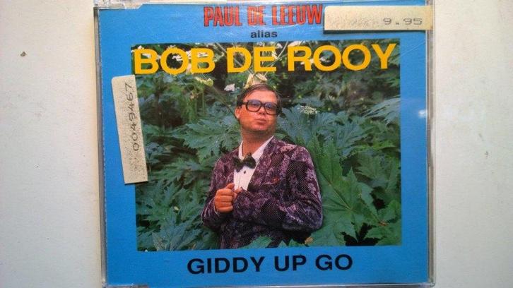 Paul de Leeuw Alias Bob de Rooy - Giddy Up Go, Cd's en Dvd's, Cd Singles, Zo goed als nieuw, Nederlandstalig, 1 single, Maxi-single