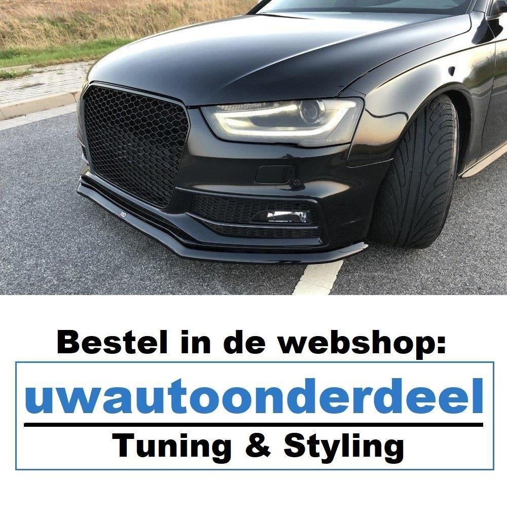 Maxton Design Spoiler Splitter Skirt Geschikt Voor Audi A4 S, Verzenden