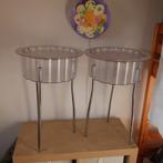 IKEA vintage Hatten 90's bijzettafeltje SET PRIJS, Gebruikt, Ophalen, 45 tot 60 cm, Minder dan 55 cm
