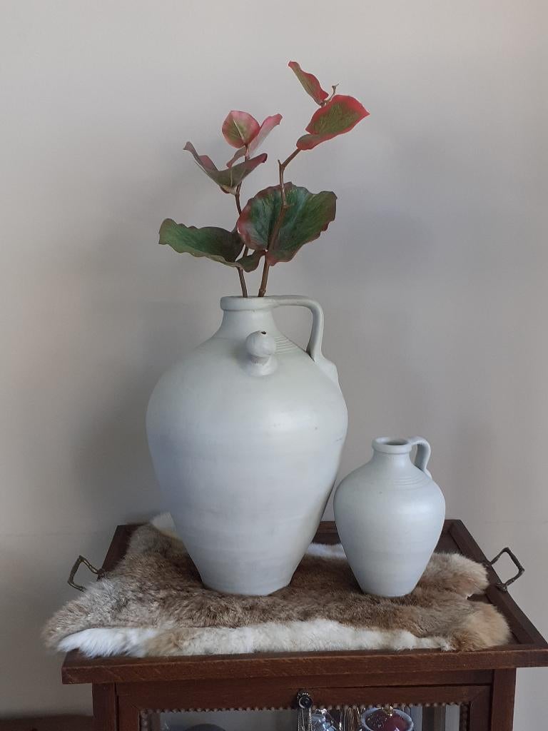 grijze kruiken, Ophalen, Gebruikt, Overige kleuren, Aardewerk of Porselein