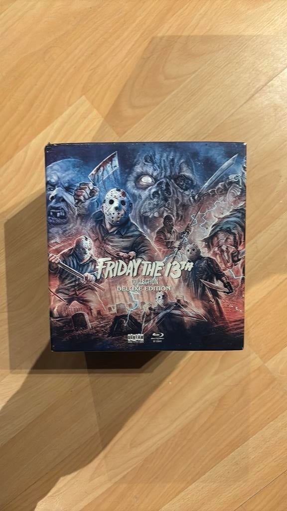 Friday the 13th blu ray collection deluxe edition, Cd's en Dvd's, Blu-ray, Ophalen of Verzenden, Zo goed als nieuw, Horror, Boxset
