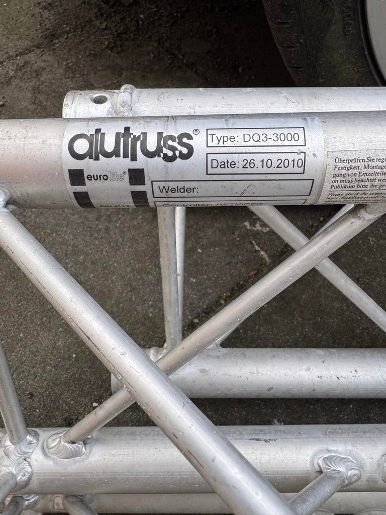 Alutruss DQ3-3000 Truss, Ophalen, Gebruikt, Overige typen