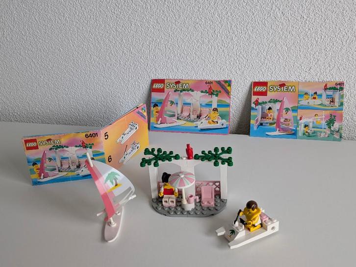 3 Lego paradisa sets 6401,6403,6405, Kinderen en Baby's, Speelgoed | Duplo en Lego, Zo goed als nieuw, Lego, Complete set, Ophalen of Verzenden