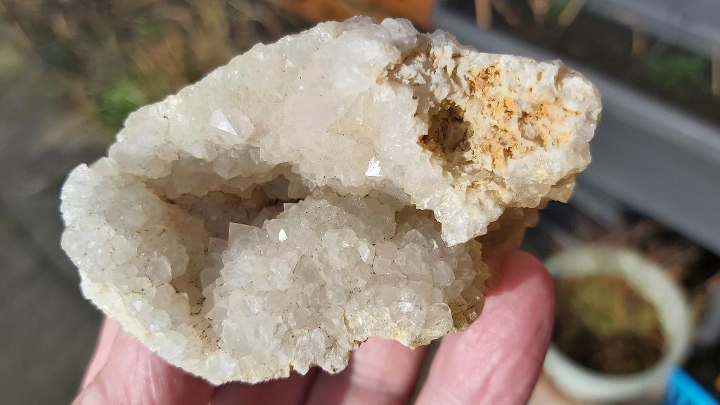 FM24 Kwarts Massif Central Frankrijk #collectie #verzameling, Ophalen of Verzenden, Mineraal