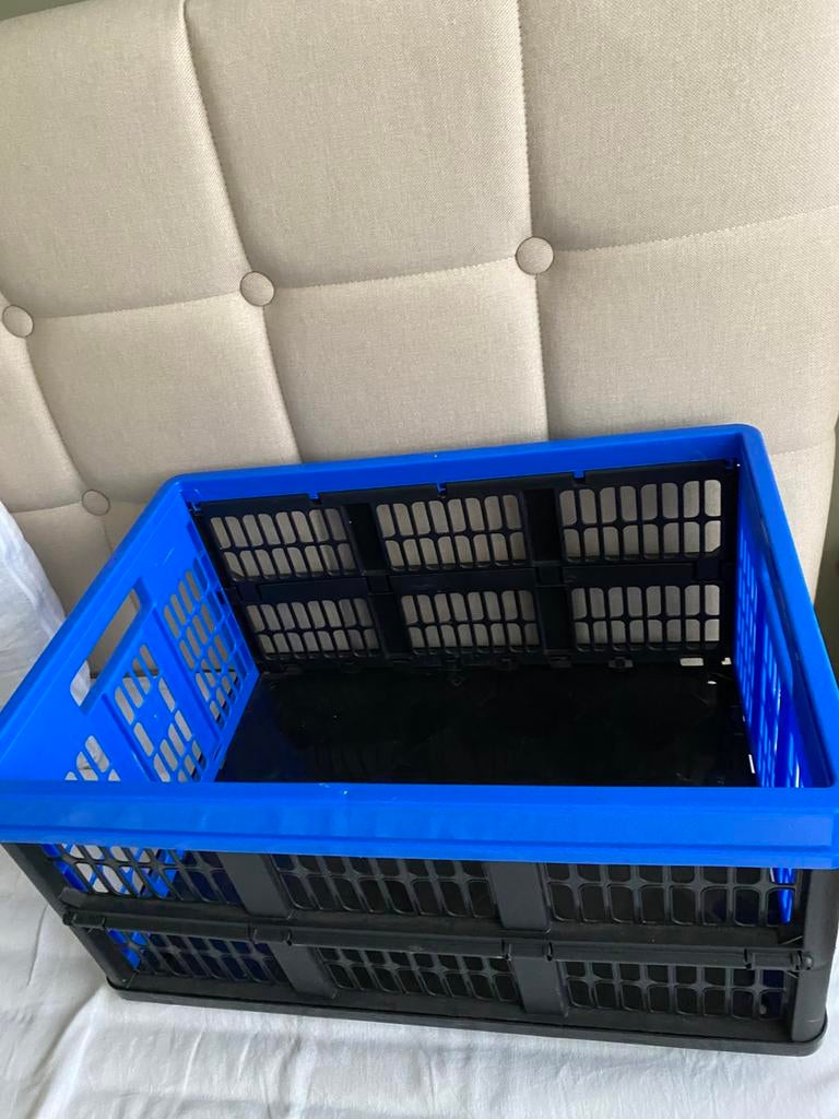 Kratten, Ophalen of Verzenden, Zo goed als nieuw, Doos, Minder dan 35 cm