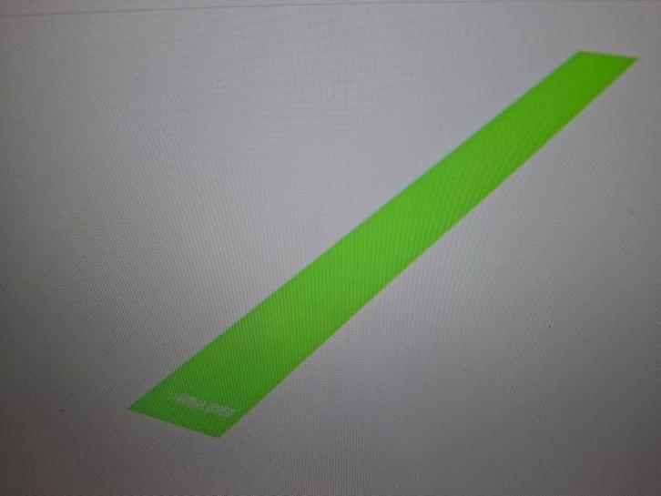 Latex fitnessband 12 cm groen Gorilla Sports, Sport en Fitness, Fitnessmaterialen, Nieuw, Ophalen of Verzenden