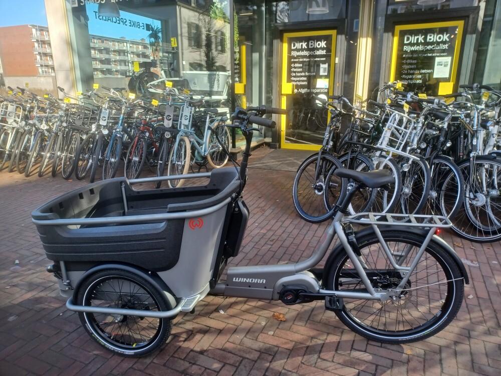 Winora F.U.B. Batavus Fier 3 500wh DEMO 84km 12 mnd Garantie, Fietsen en Brommers, Fietsen | Bakfietsen, Niet ingevuld, Nieuw