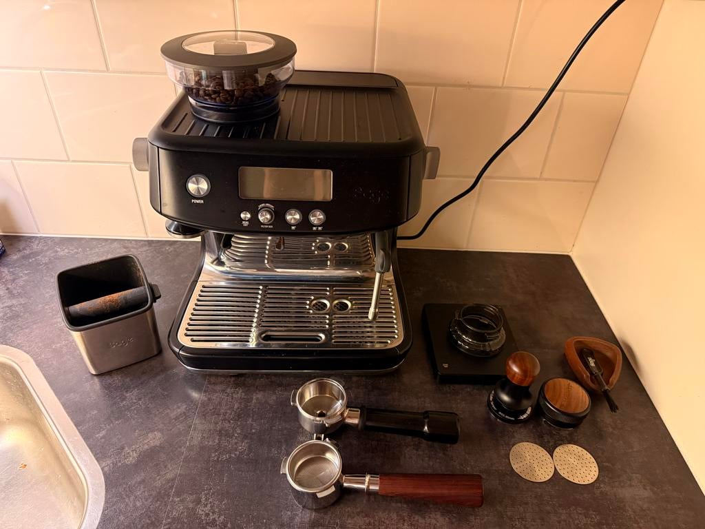 Sage Barista Pro met veel extra's, Ophalen, Espresso apparaat, Koffiebonen, Zo goed als nieuw