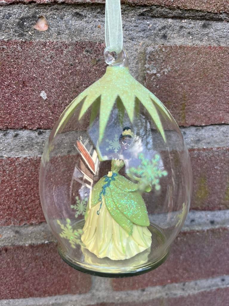 Disney kerst ornament kerstbal Tiana, Ophalen of Verzenden, Overige figuren, Zo goed als nieuw, Beeldje of Figuurtje