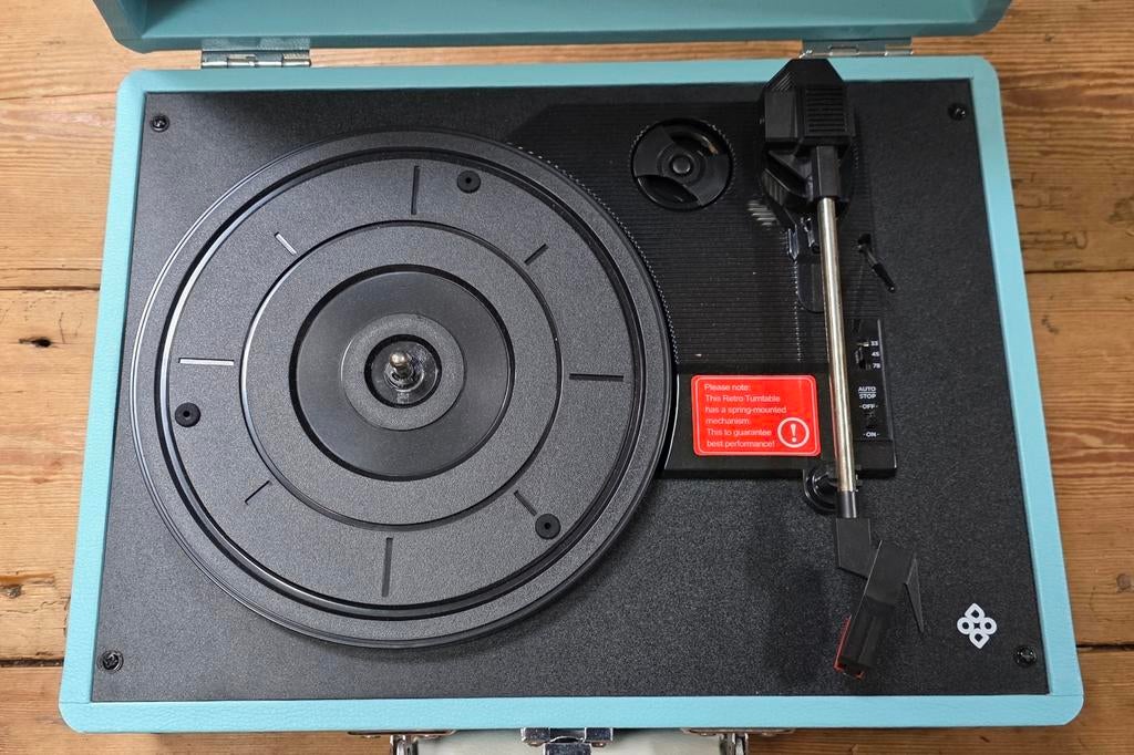 Draagbare platenspeler,  pick-up . Retro, Ophalen, Zo goed als nieuw, Overige merken