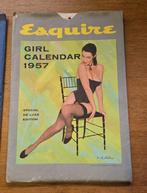 Oude playboy kalenders 1957 en 1960 pin-up, Ophalen of Verzenden, Zo goed als nieuw, X, Maandkalender