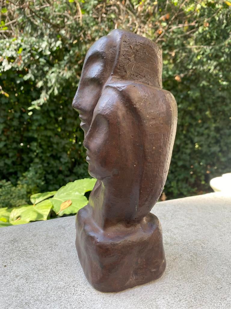 Sculptuur van twee vrouwen, Ophalen of Verzenden