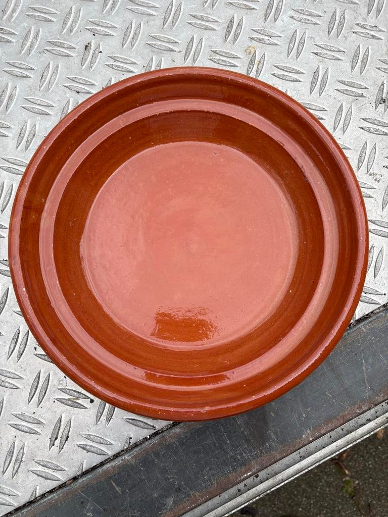 Terracotta schaal - Rond - Gebruikt, Ophalen, Schaal, Rond, Zo goed als nieuw