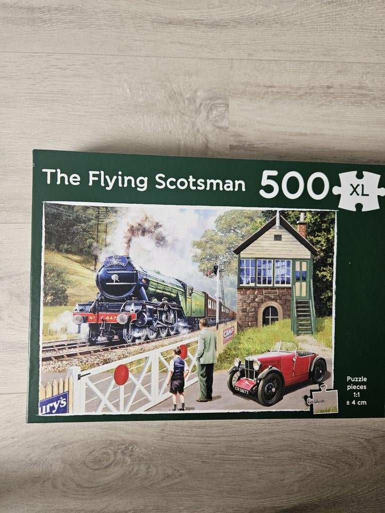 The Flying Scotsman 500 XL puzzel, Ophalen