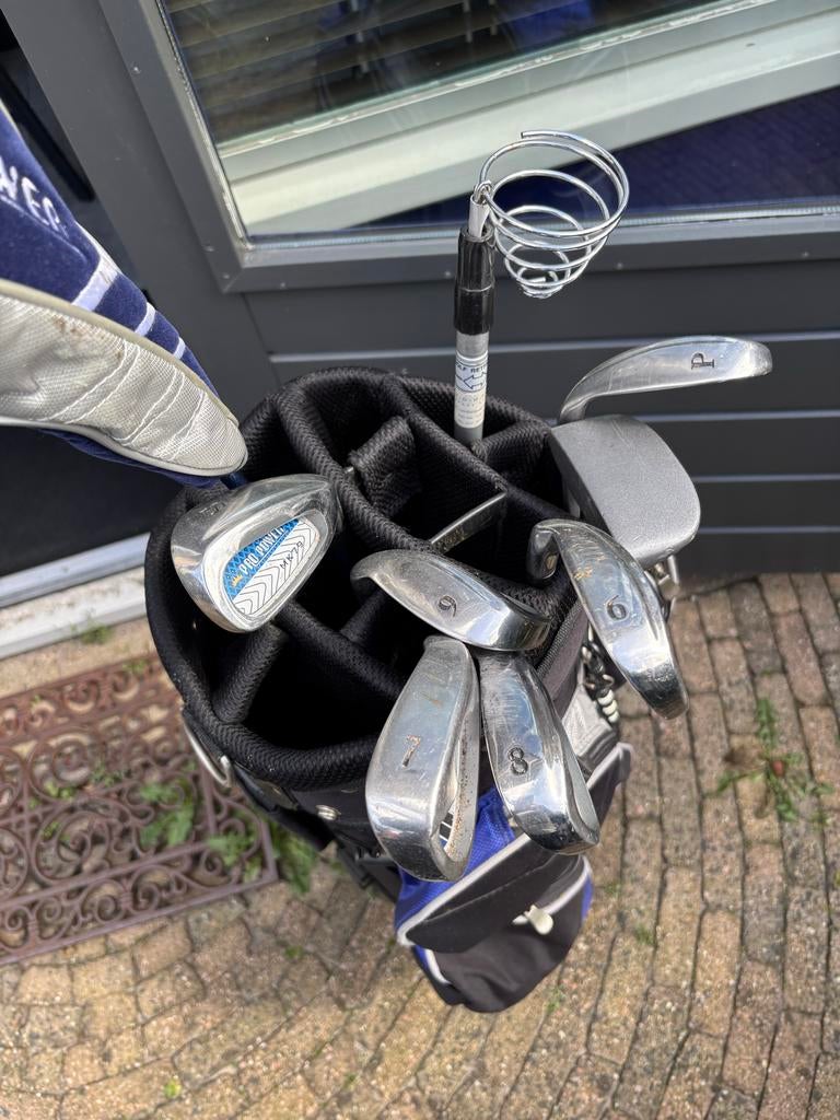 Dames Golfset met Tas - ( evt. met trolley), Sport en Fitness, Golf, Ophalen, Gebruikt, Set, Overige merken