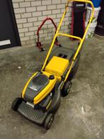 Benzine grasmaaier tiga, Ophalen, Gebruikt